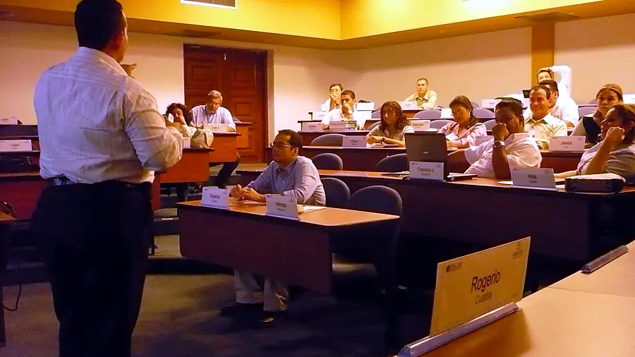 Aula de formación ejecutiva