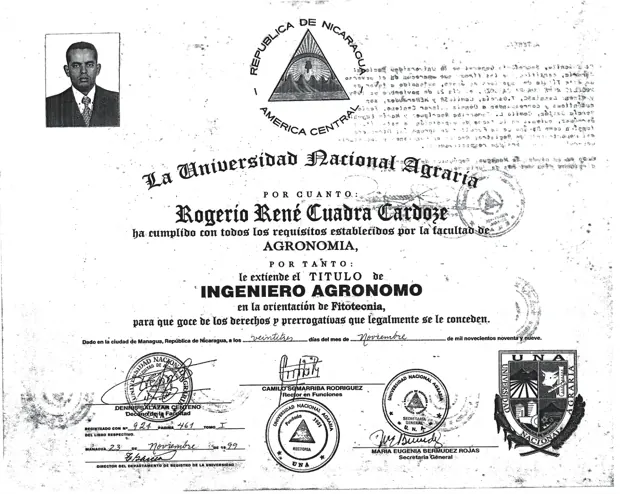Ingeniero Agrónomo, orientación en Fitotecnia